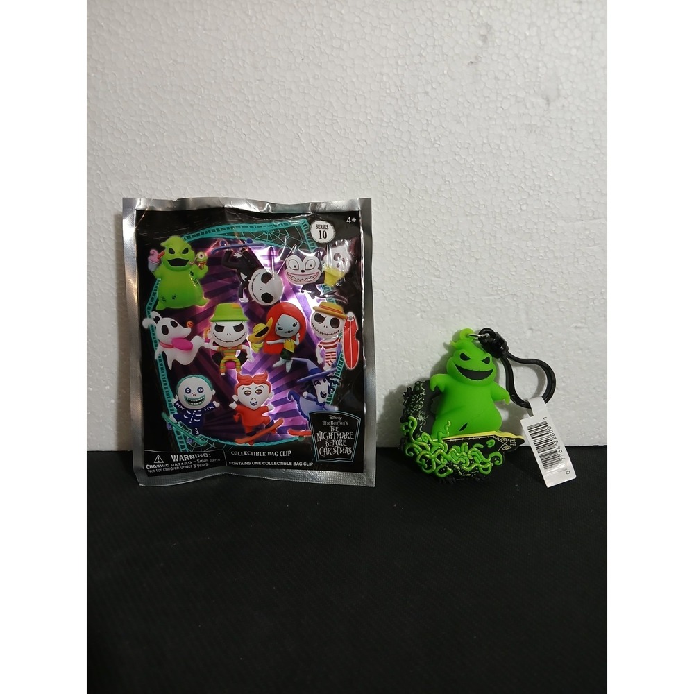 Disney Nightmare Before Christmas Exclusive B Monogram Figural Bag Clip